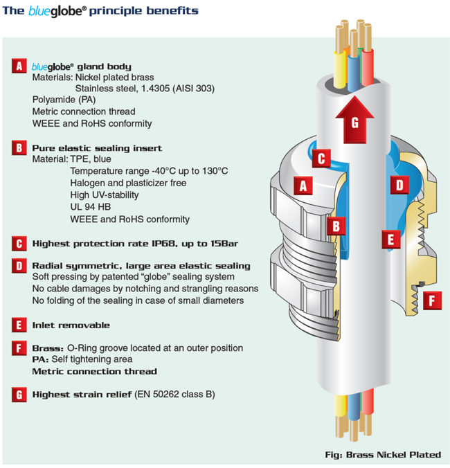 The Blueglobe principle benefits